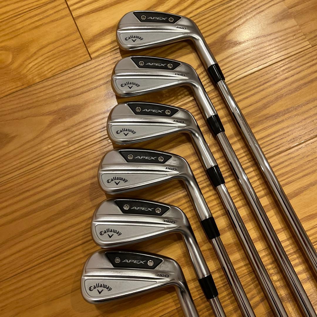 Callaway Apex Pro 24 アイアンセット 6本