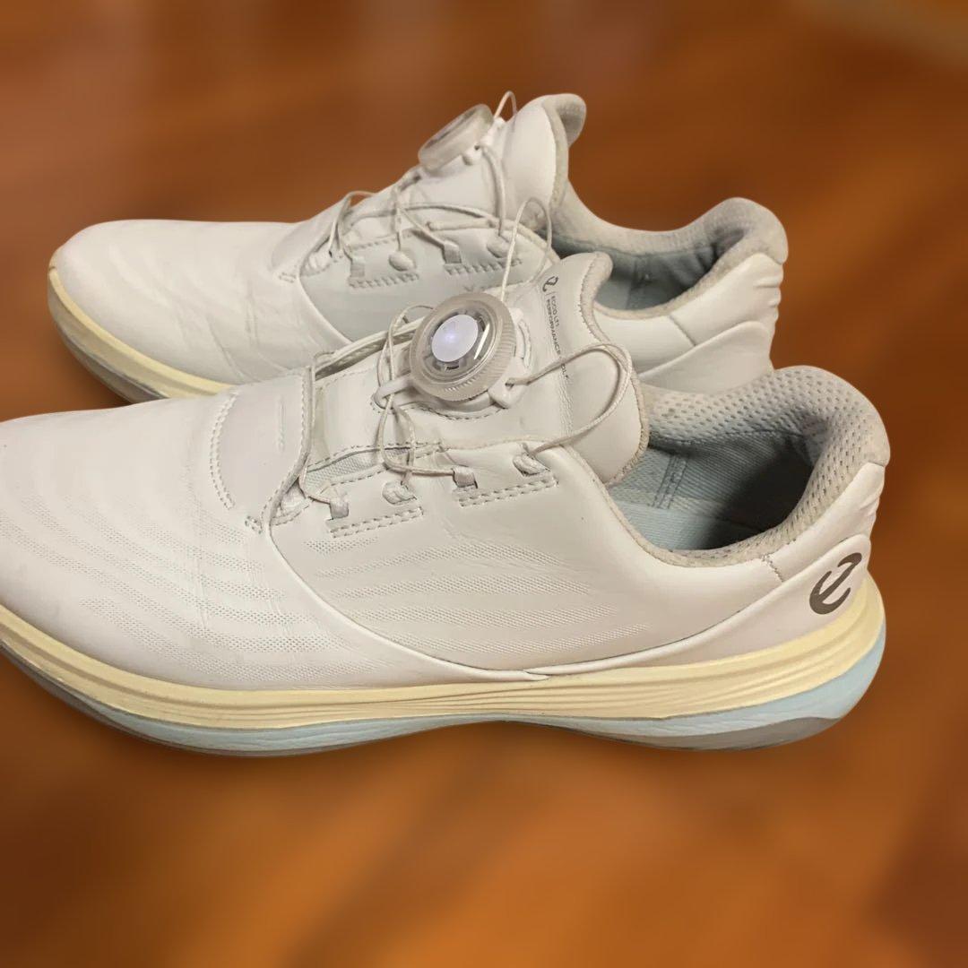 ecco BOAシステム レディースゴルフシューズ 24.5cm