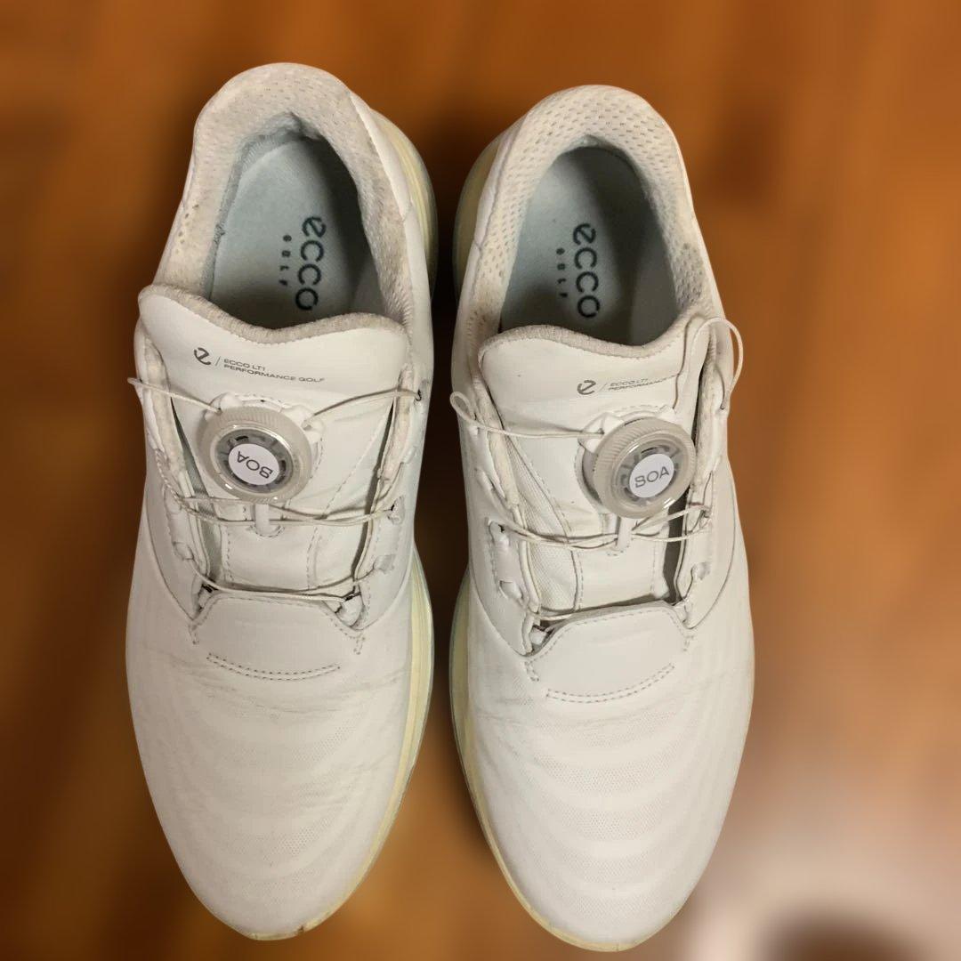 ecco BOAシステム レディースゴルフシューズ 24.5cm