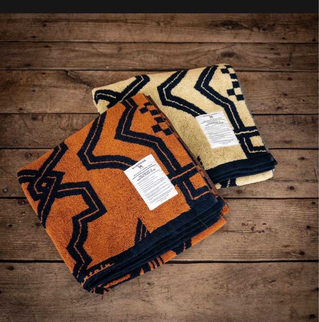 OLD MOUNTAIN COMFORT TOWEL BATH キャメル