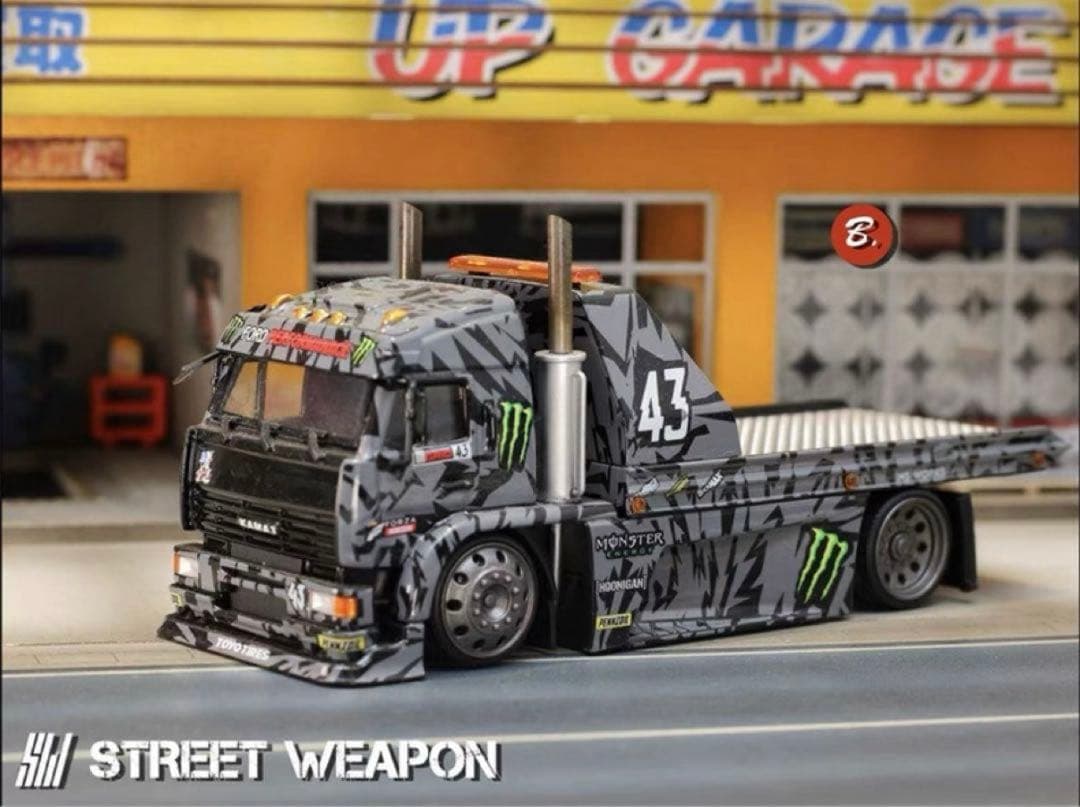 1/64 Street Weapon KamaZ カマズ トラック モンスター