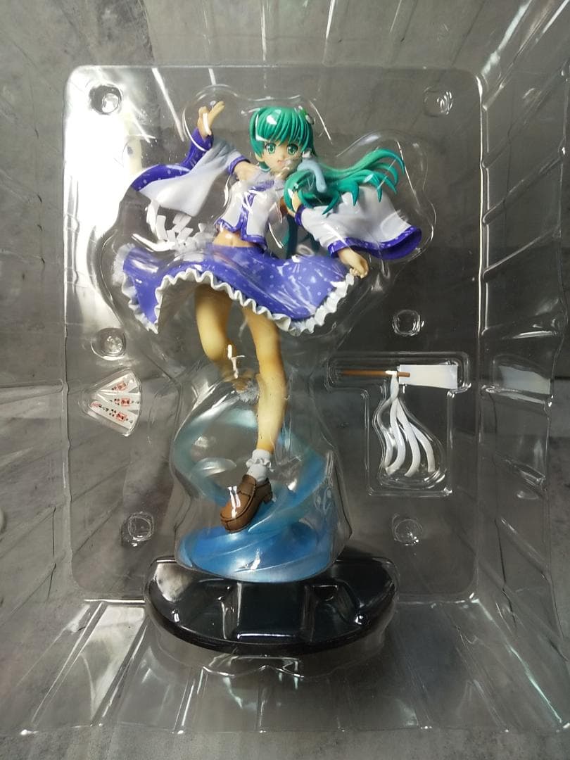 キューズQ　東方project 東谷早苗 フィギュア　山の新人神様 東風谷早苗