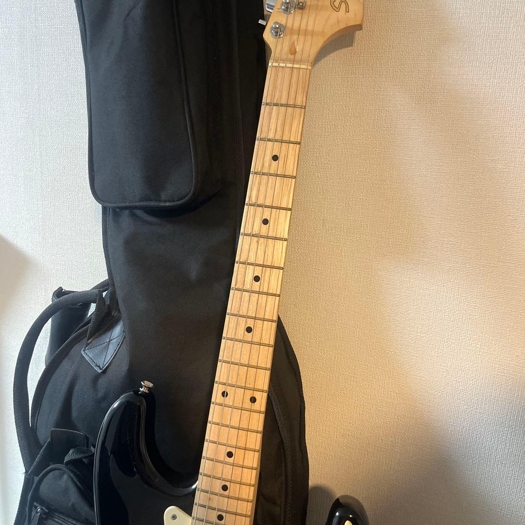 Squier by Fenderストラト/貼りメイプルラージヘッド