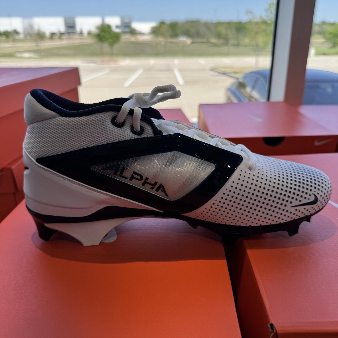 NIKE ALPHA MENACE 4 PRO TB 28.5cm 白/紺