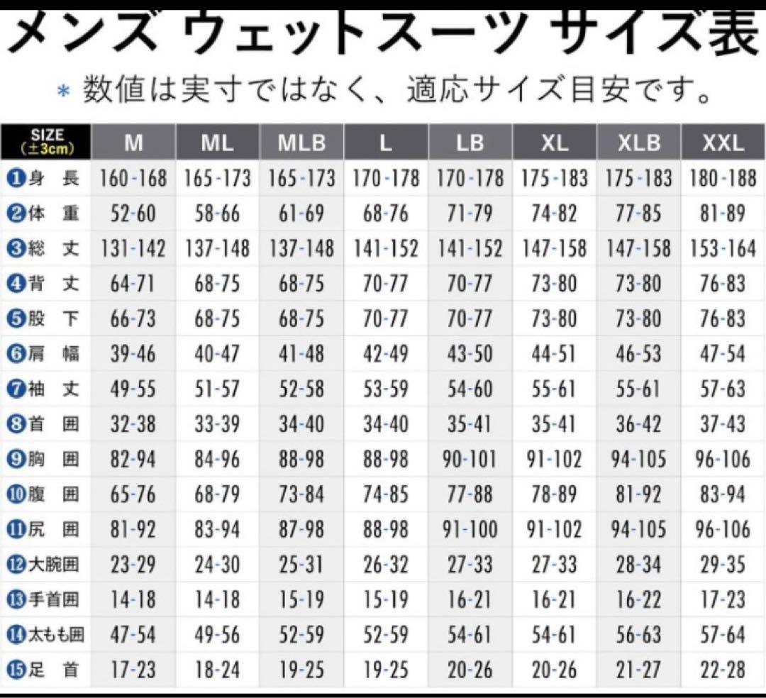 FELLOW⭐️Ｌサイズフルスーツ ウェットスーツ 3mm チェストジップ