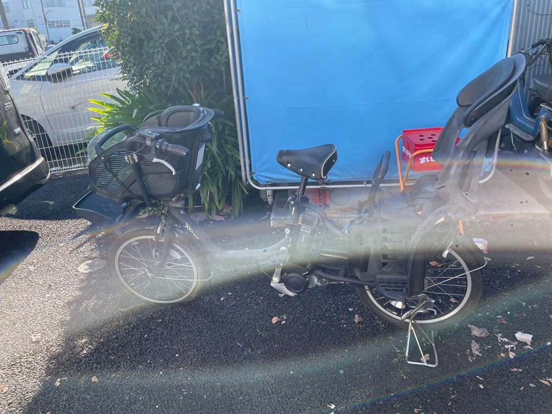 アンジェリーノ　電動自転車　チャイルドシート付き