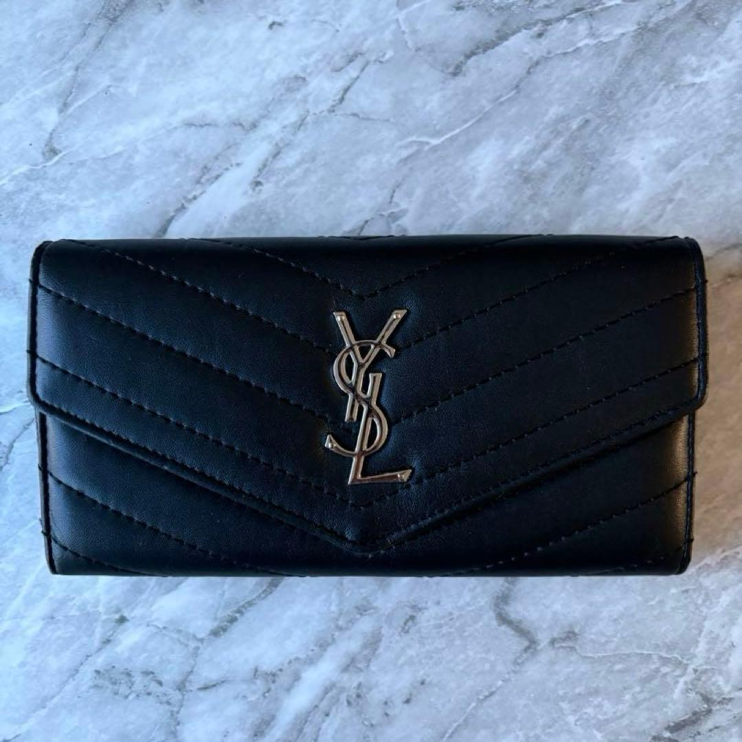 [新品]イヴ・サンローラン　長財布　 ノベルティ