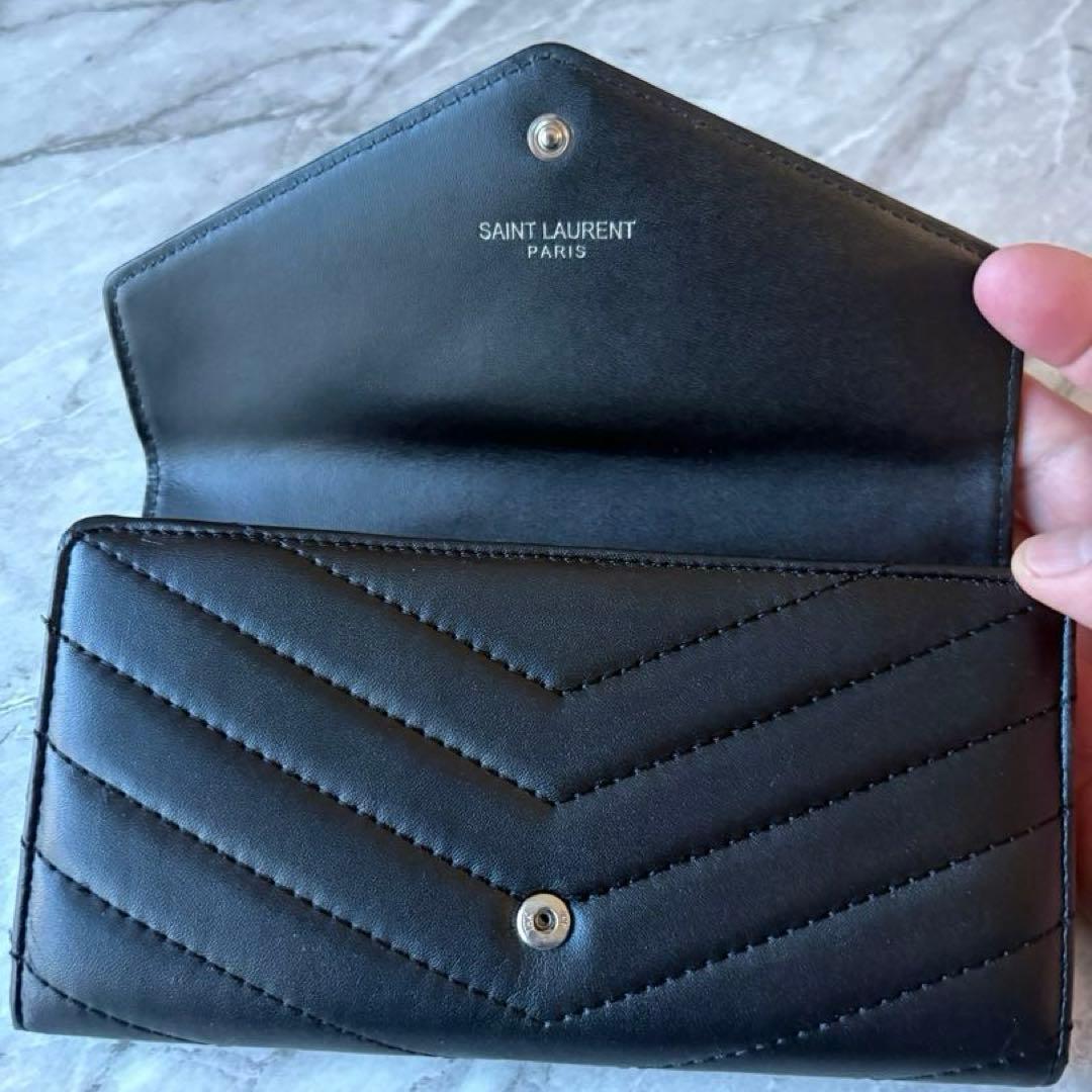 [新品]イヴ・サンローラン　長財布　 ノベルティ