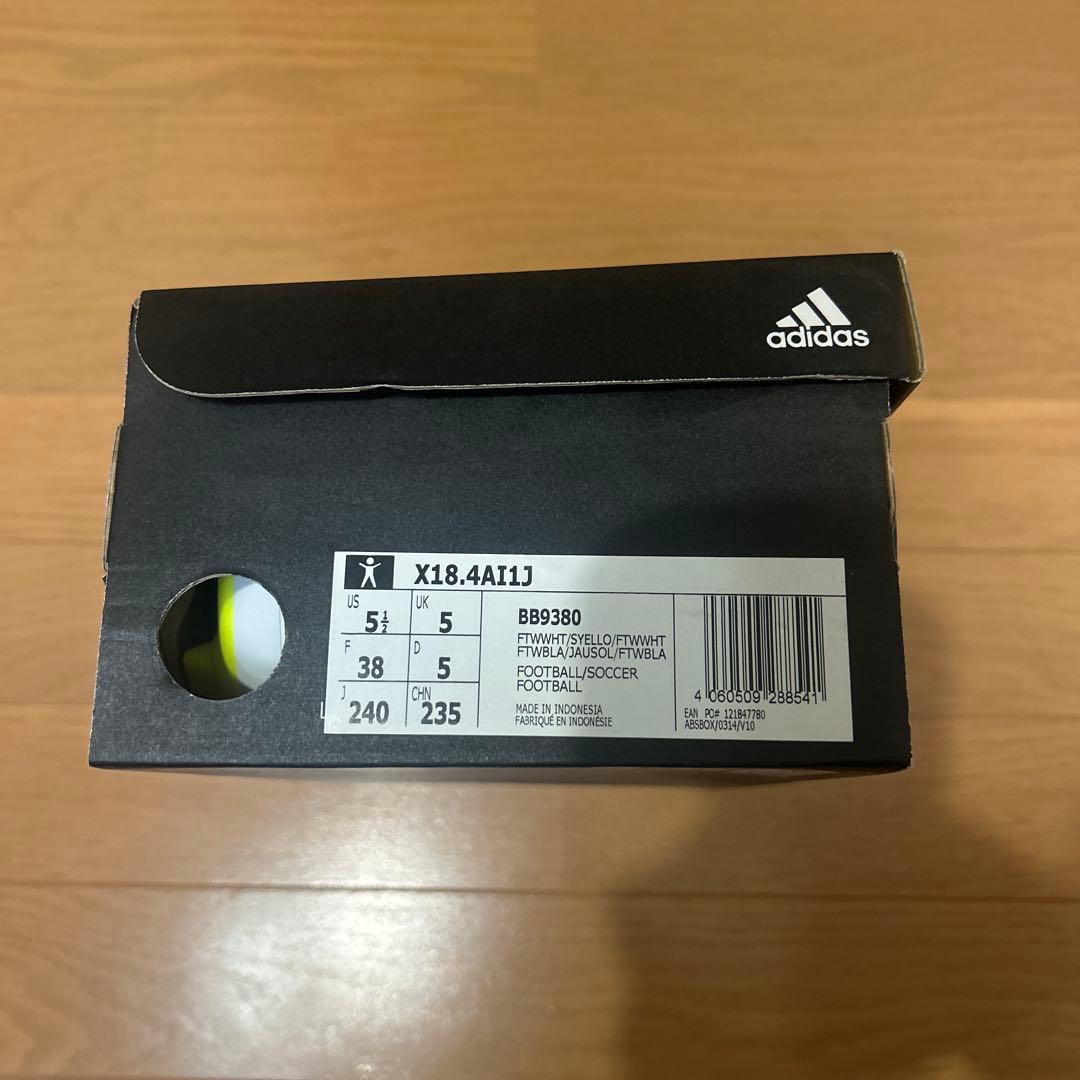 adidas X 18.4 AI1 J サッカースパイク 24cm 新品 箱付き