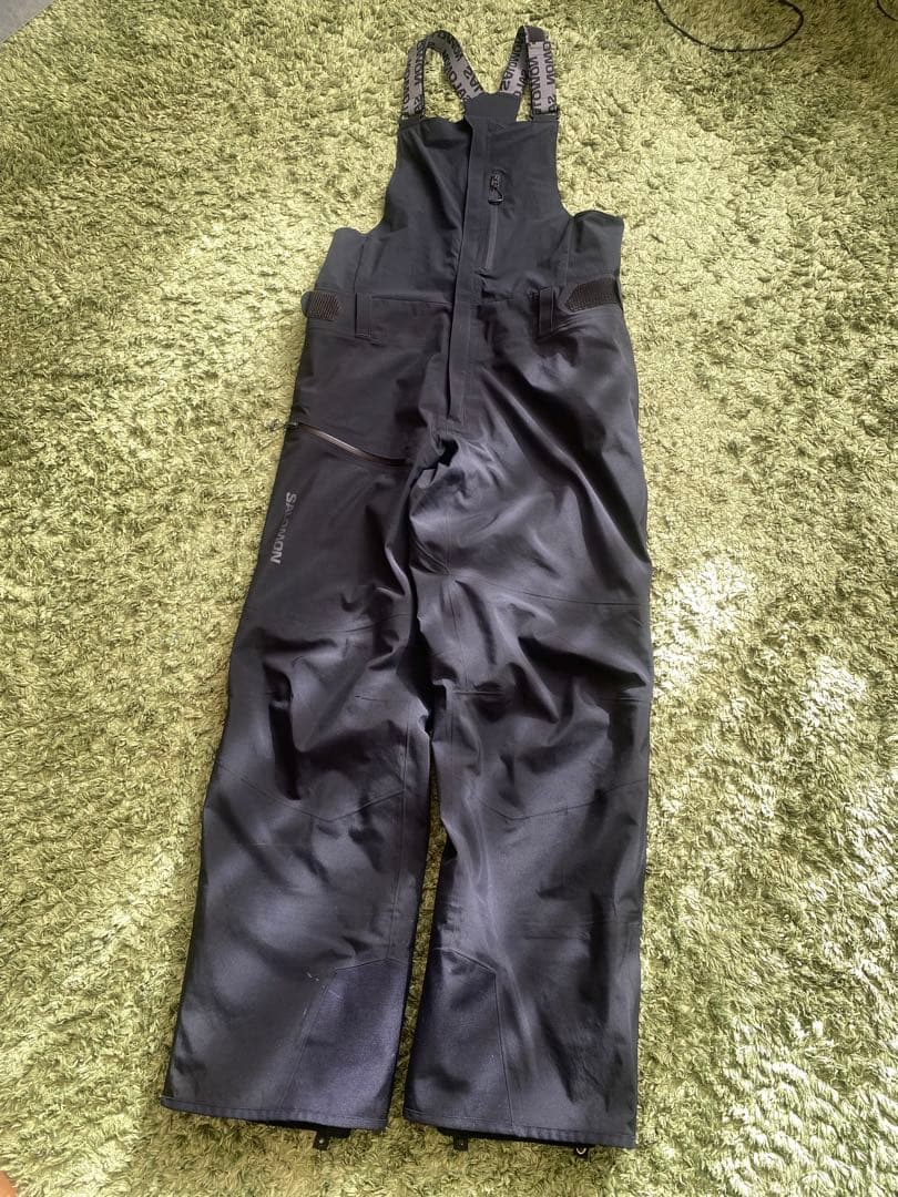 SALOMON GORE-TEX ブラックオーバーオール