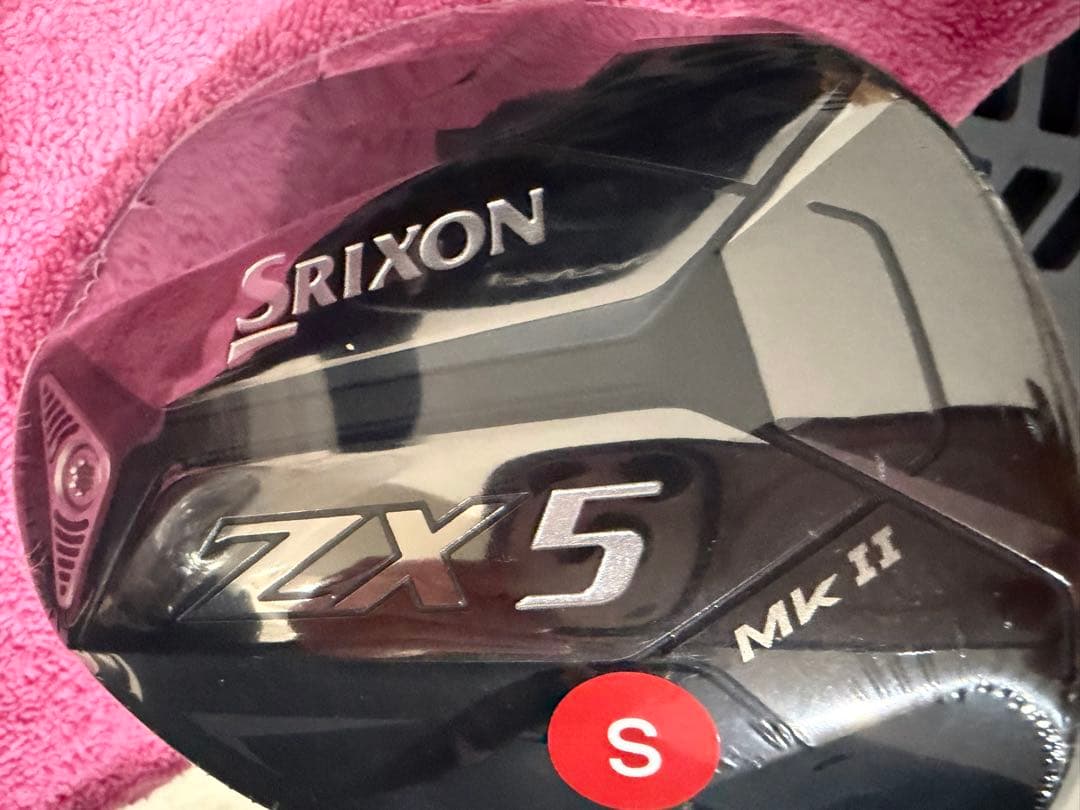 スリクソン　ドライバー　ZX5 Mk2 10.5 純正シャフトS 未使用