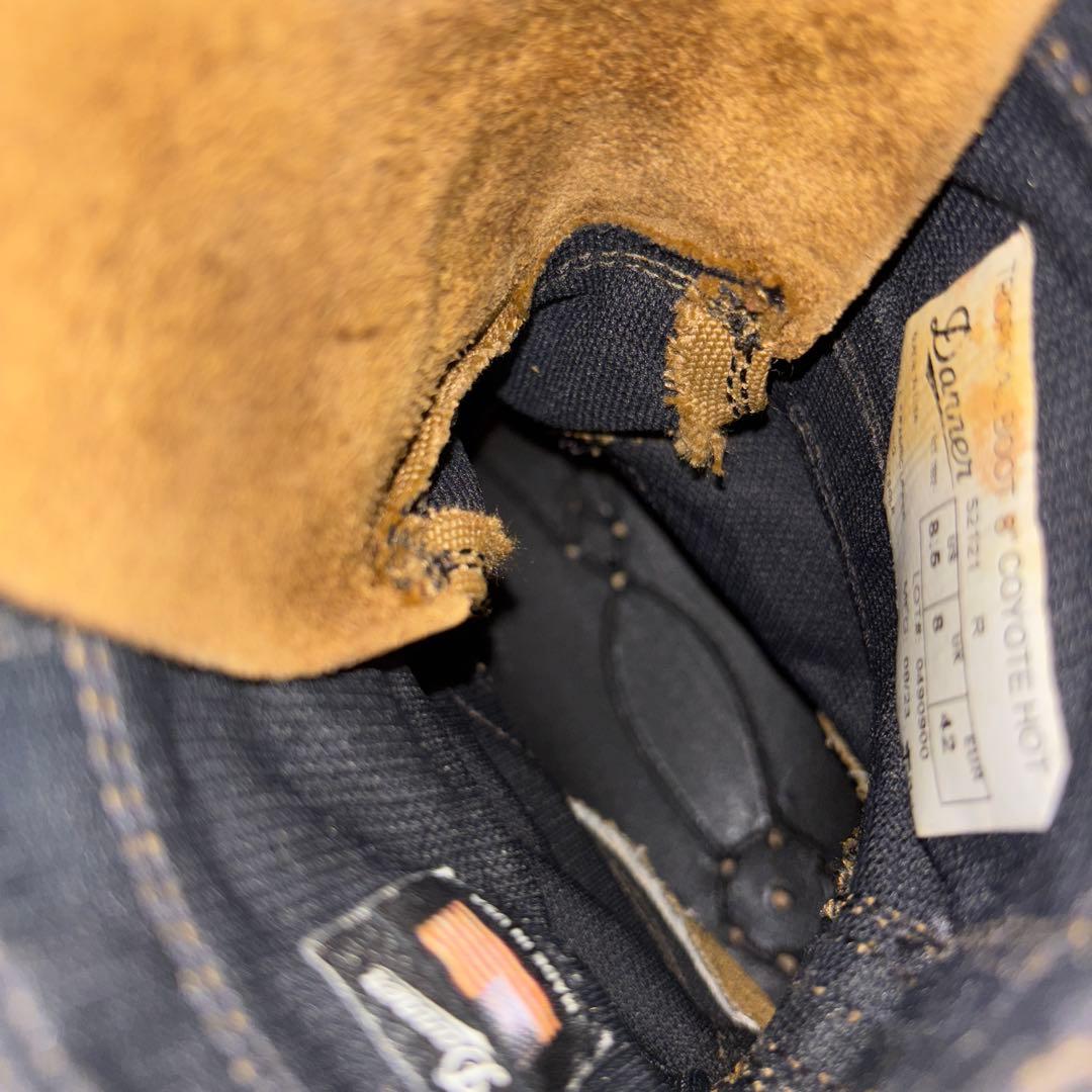 米軍　実物　DANNER ミリタリーブーツ　26.5cm 送料無料　㉝