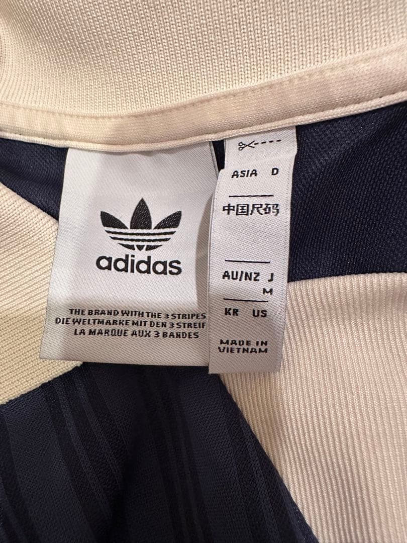 adidas ネイビー シャツ アディダス