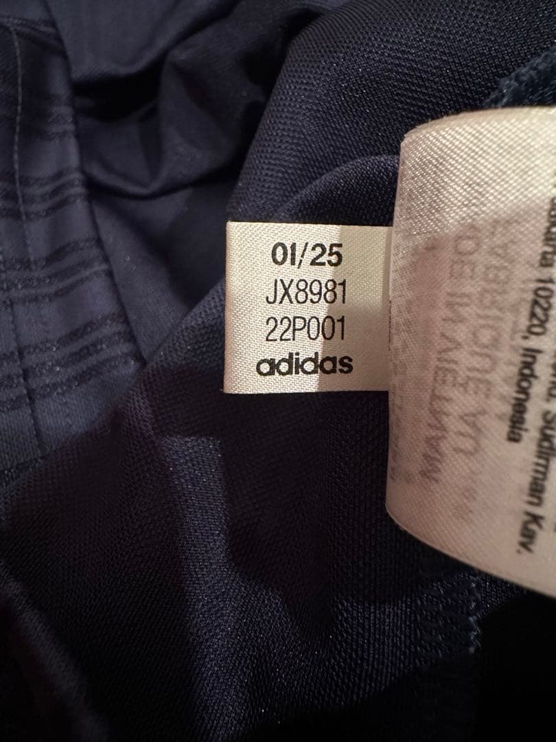 adidas ネイビー シャツ アディダス