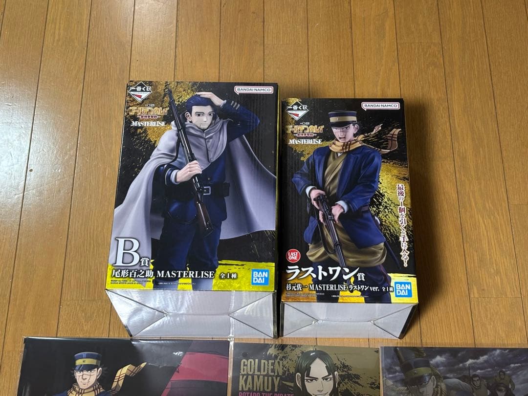 一番くじ　ゴールデンカムイ　金塊争奪戦　B賞&ラストワン賞等　8点セット
