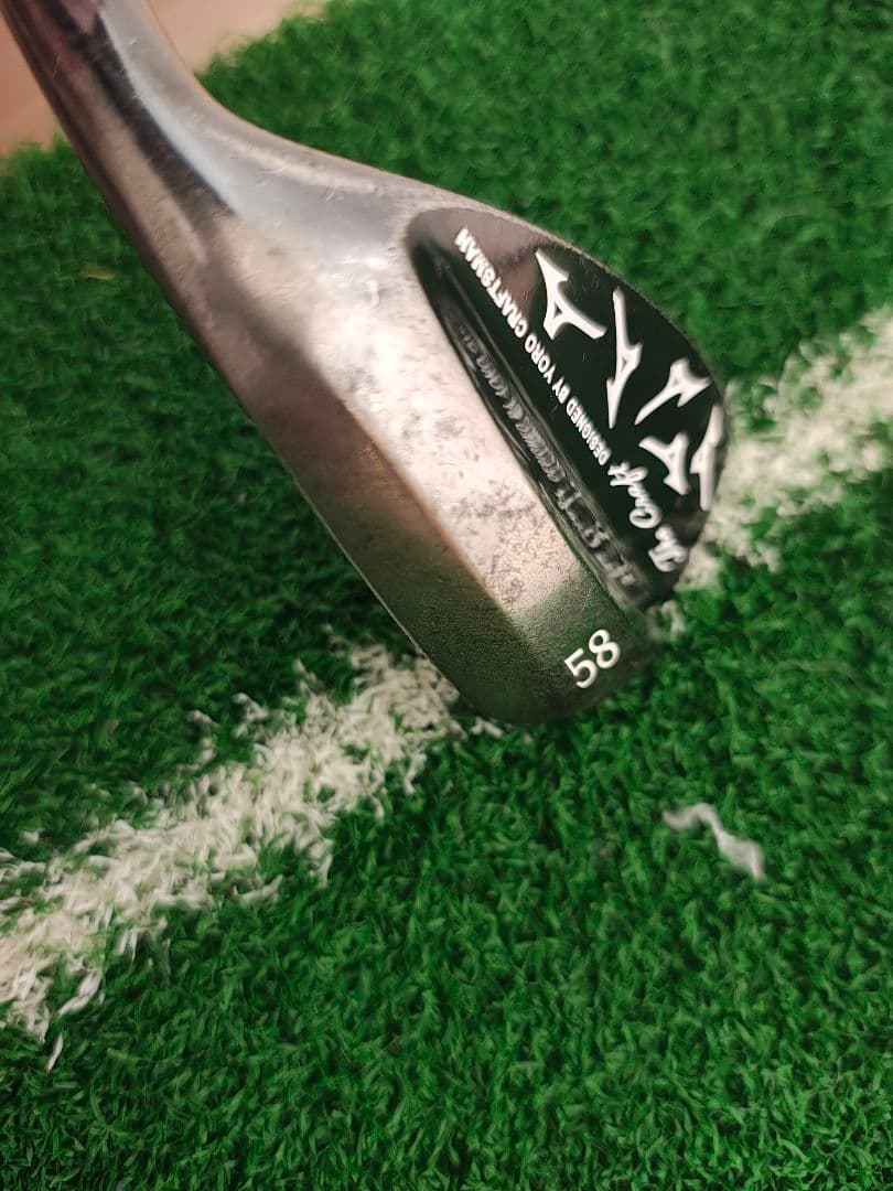 Mizuno ザ・クラフト58度メーカー ブラック仕上げ　S200