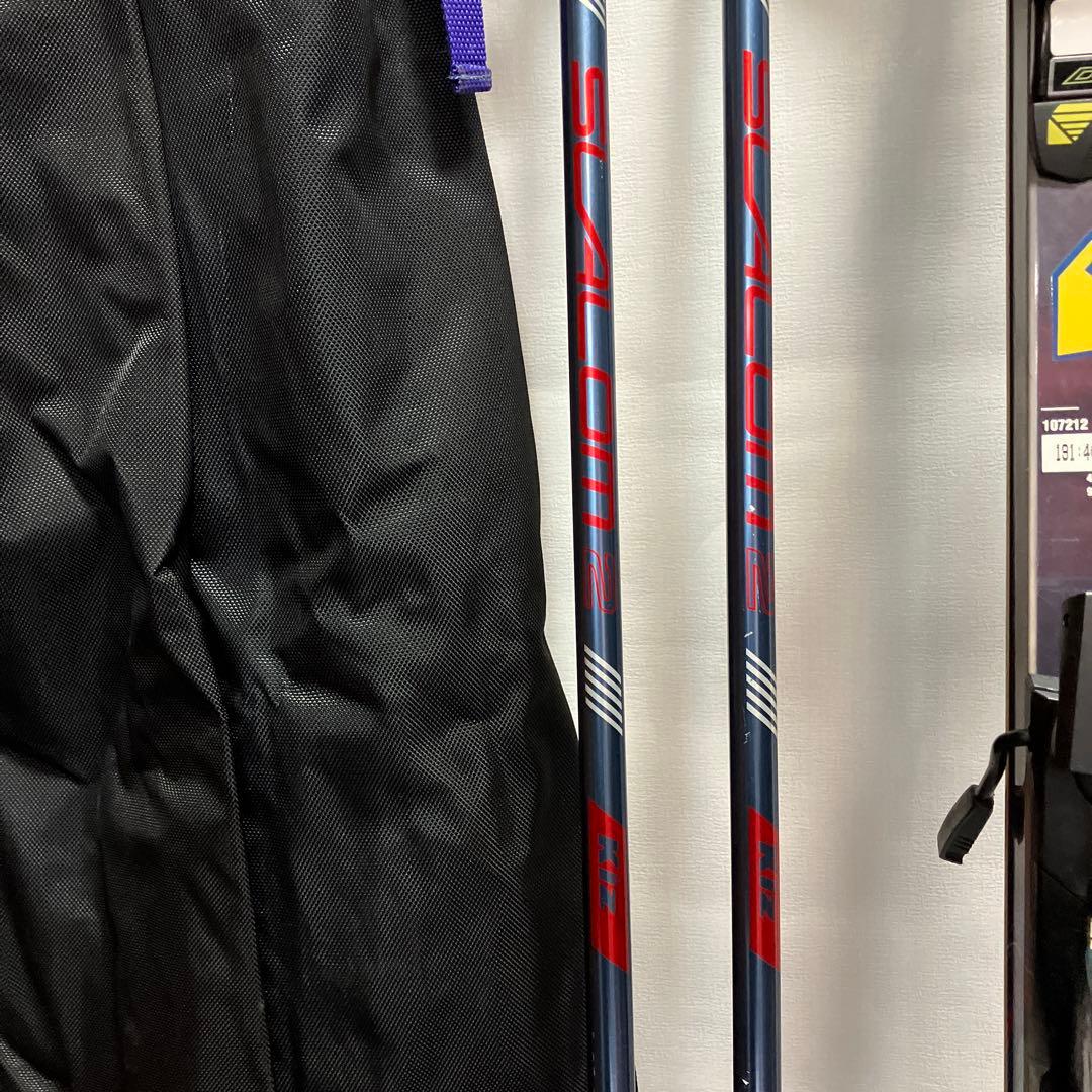 Atomic スキー板　 Salomonビンディング ポール&カバー付き