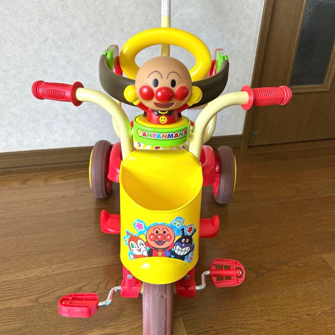 それいけ！アンパンマン オールインワンUP III 折りたたみ三輪車