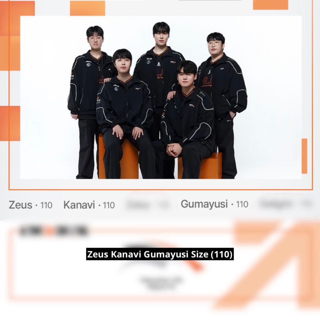 3月末まで❗️ LOL LCK HLE Zeka ジャケット ユニフォーム ゼカ