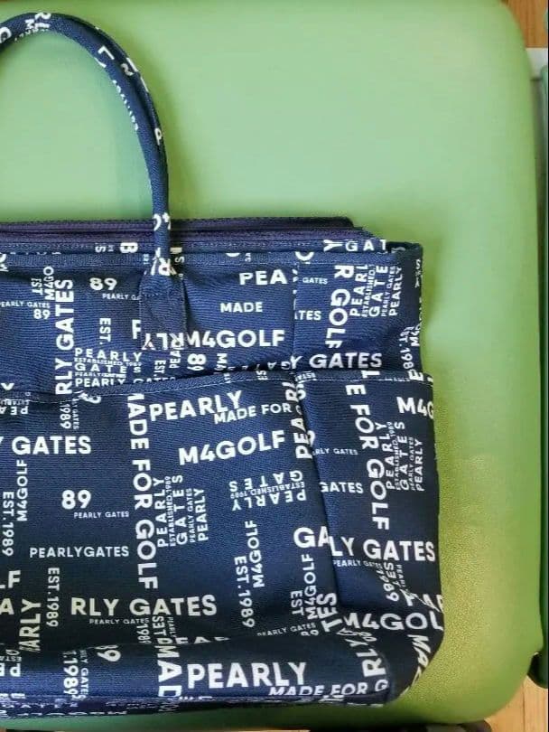PEARLY GATES バッグ ３点セット　ネイビー