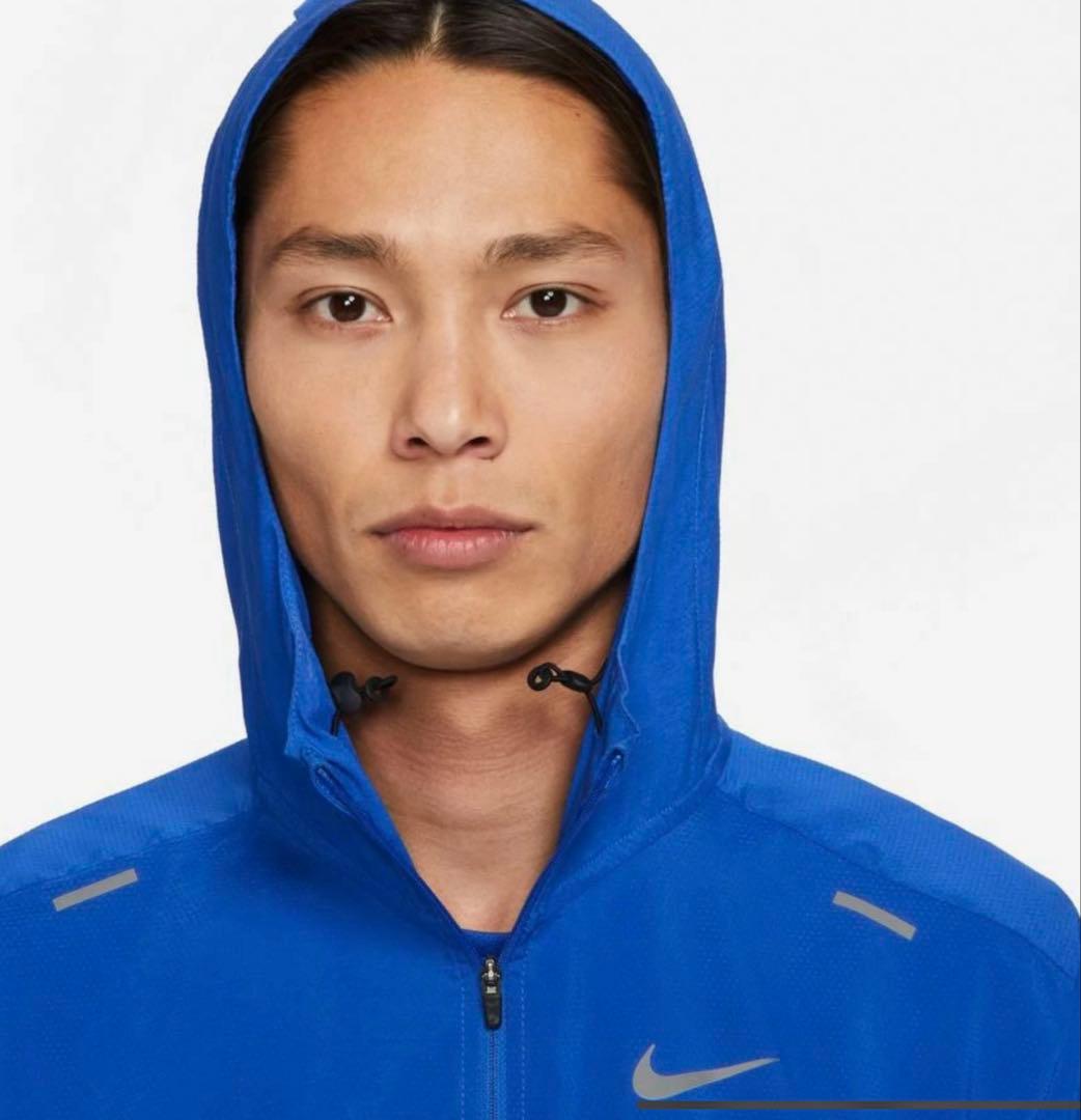 ナイキ NIKE ウィンドランナー フーディ ジャケット　ブルーS