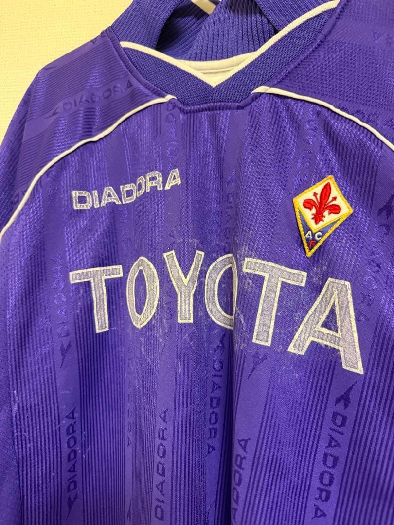 【未使用】フィオレンティーナ ユニフォーム DIADORA シャツ 紫