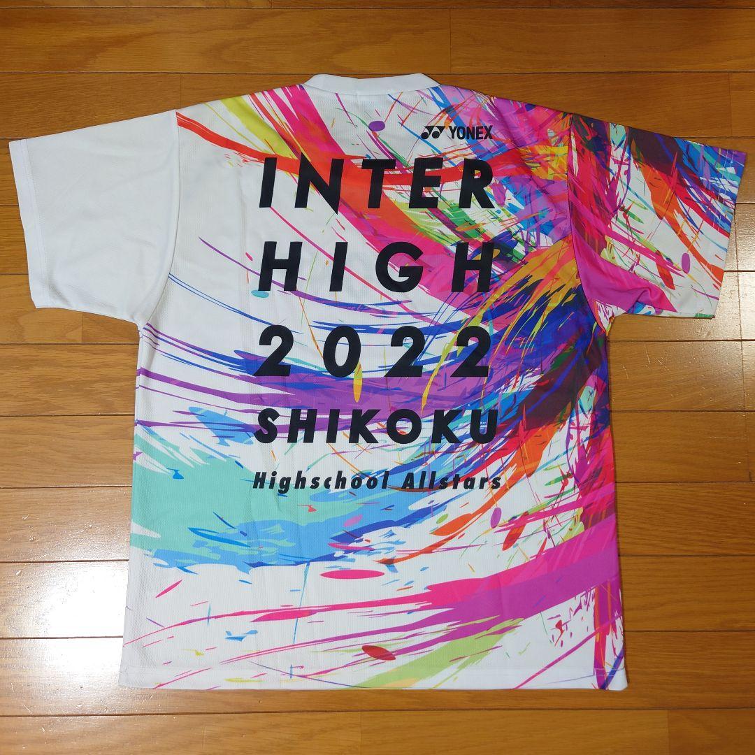 YONEX INTER HIGH 2022 シャツ M