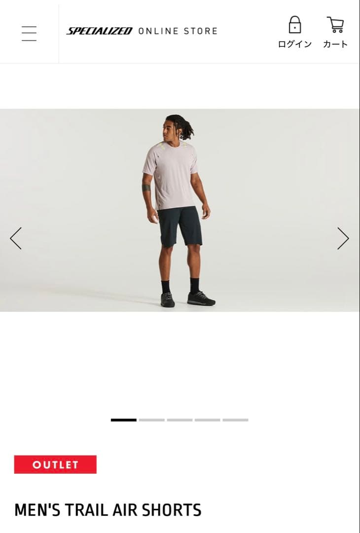 SPECIALIZED TRAIL AIR SHORTS スペシャライズド