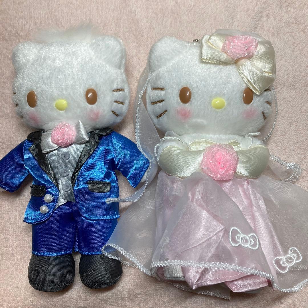 キティ　ダニエル　ウエディング　結婚式　ぬいぐるみ　ウエディングドール　平成