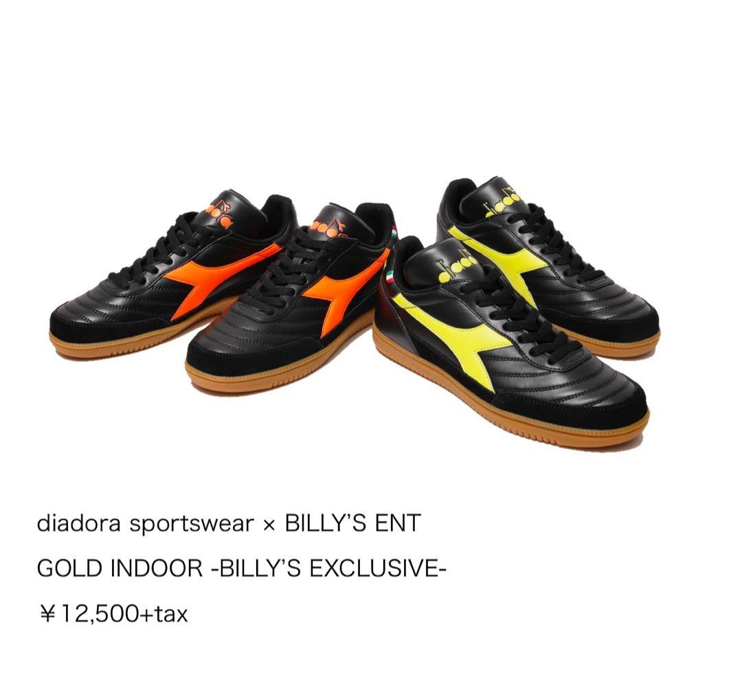 シューズ diadora GOLD INDOOR FLUO 28.0