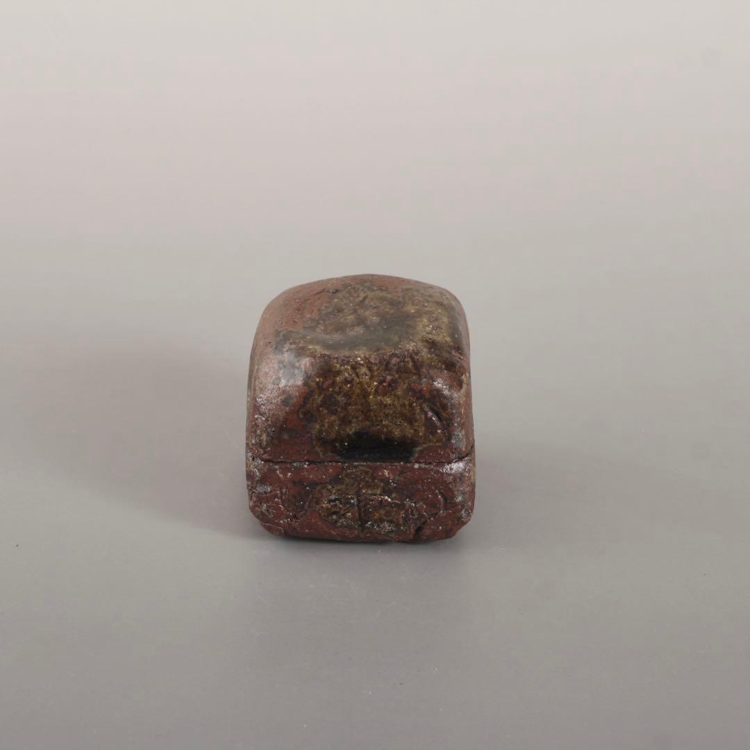 伊賀 伽藍石 香合 茶道具 古美術 古道具 アンティーク