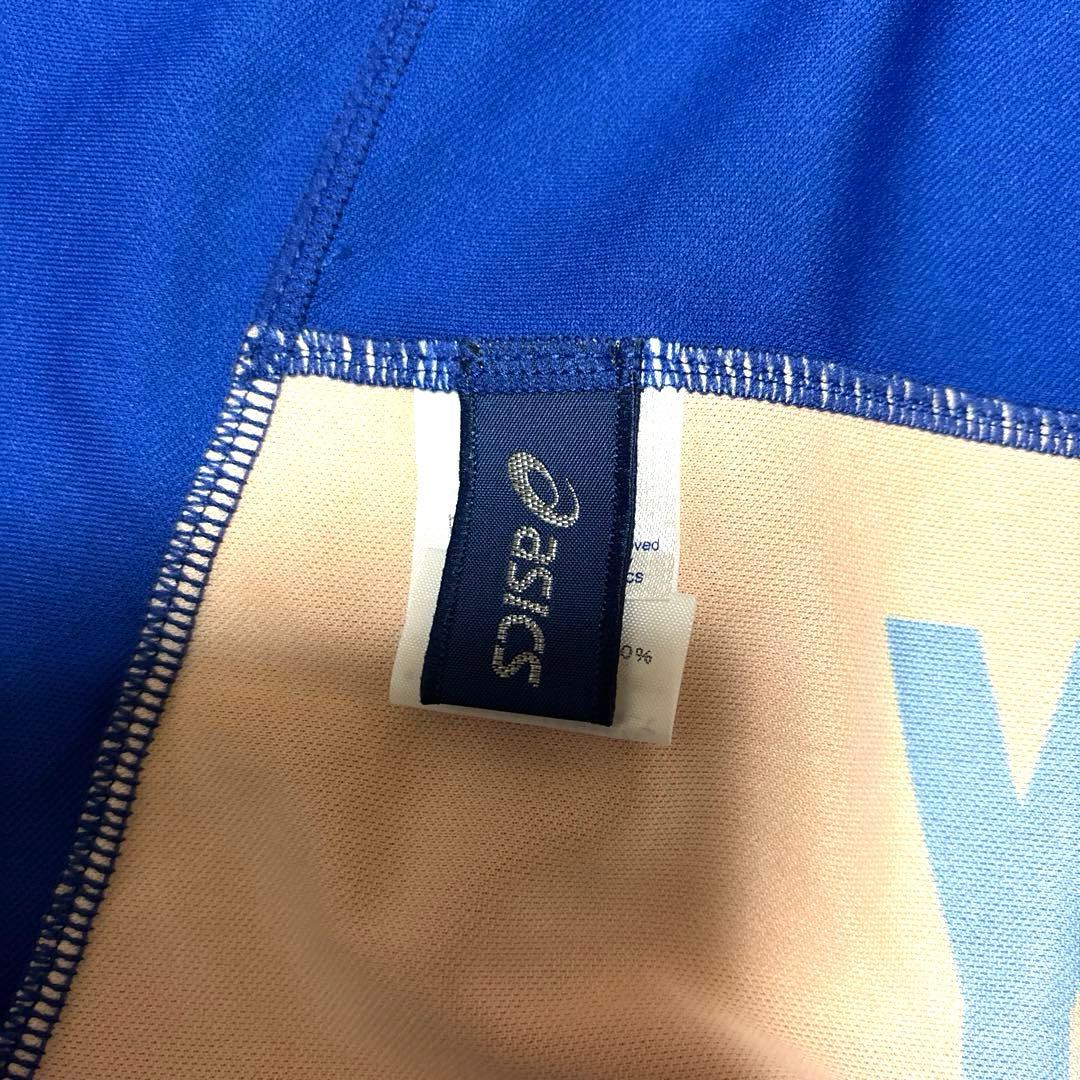 【美品】東レアローズ静岡 アシックス トレーニングウェア 練習着 半袖Tシャツ