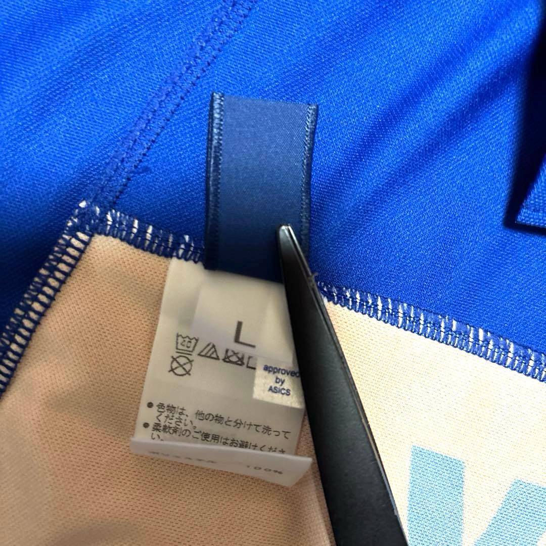 【美品】東レアローズ静岡 アシックス トレーニングウェア 練習着 半袖Tシャツ