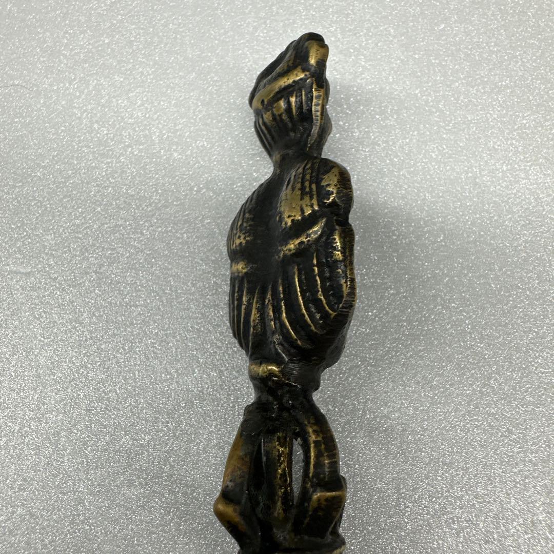 ◆チベット密教法具　プルパ（密教宝剣）◆アンティークカラー-1