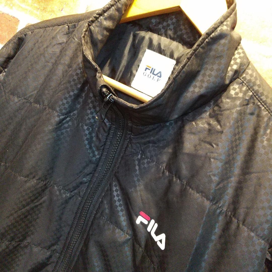 FILA ゴルフウェア ブラック 上下セット