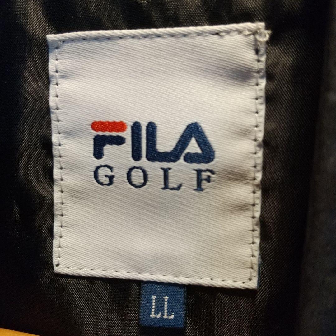 FILA ゴルフウェア ブラック 上下セット