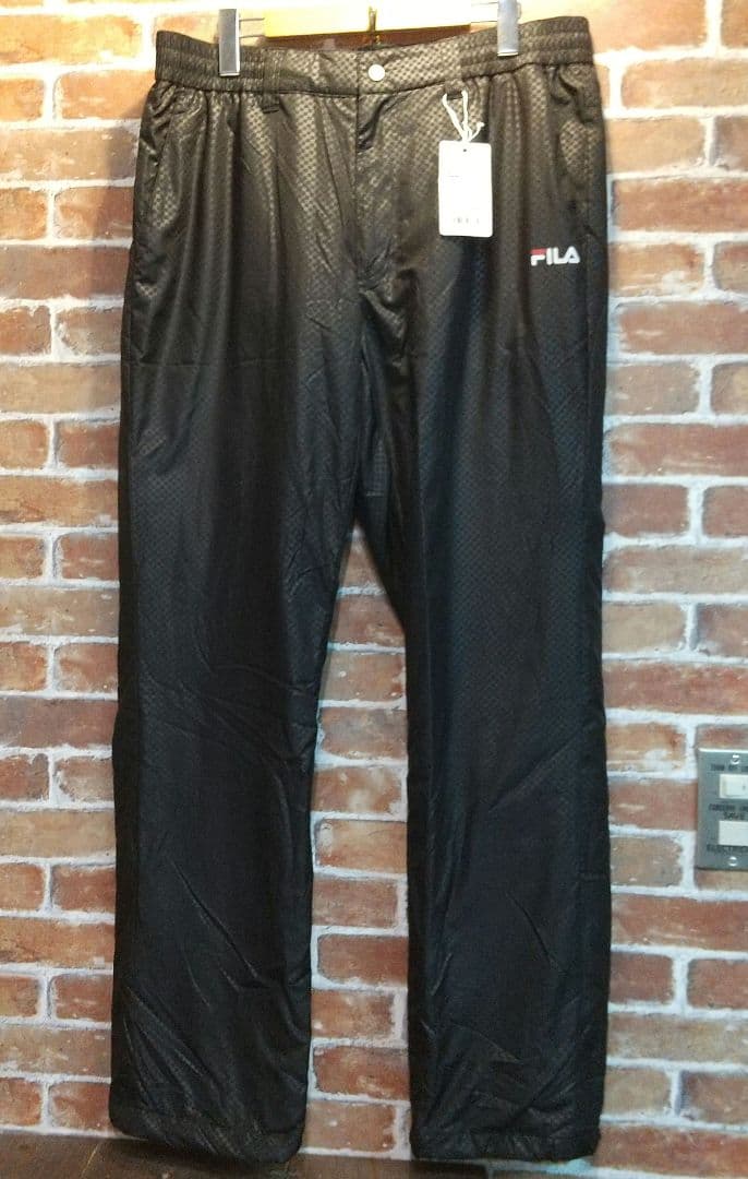 FILA ゴルフウェア ブラック 上下セット