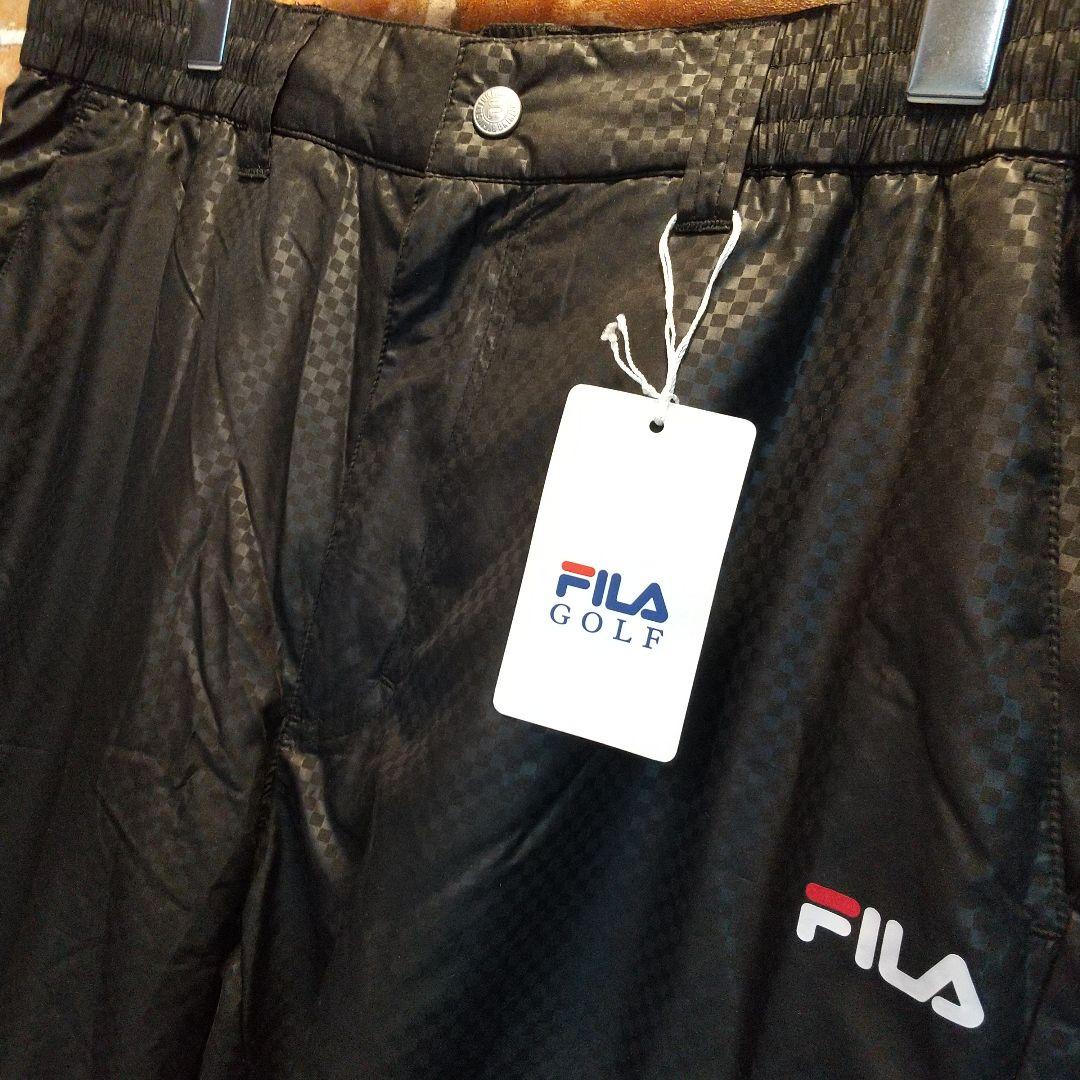 FILA ゴルフウェア ブラック 上下セット