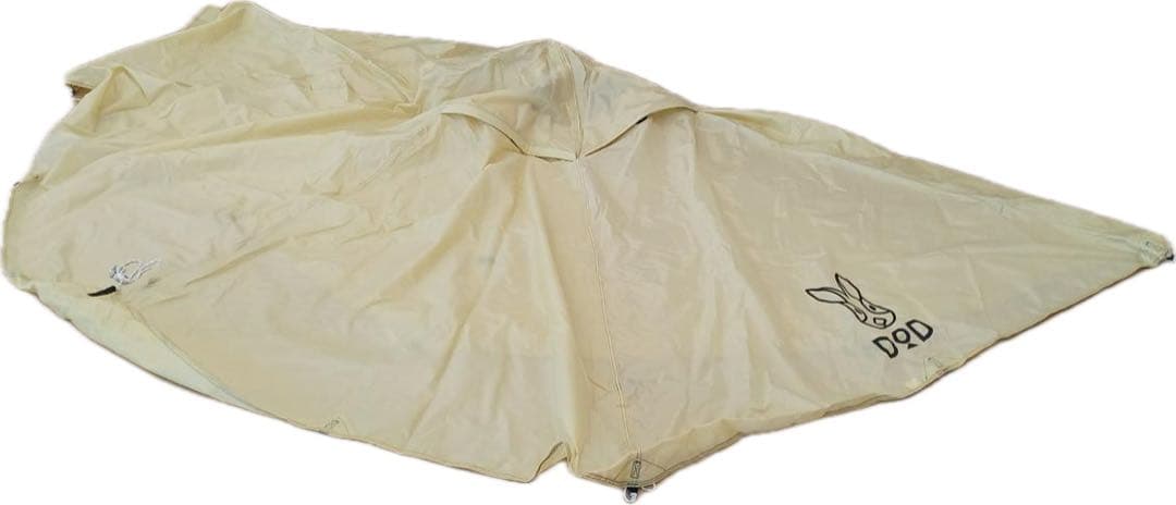 極美品　DOD キノコテント　マット　グランドシート付き