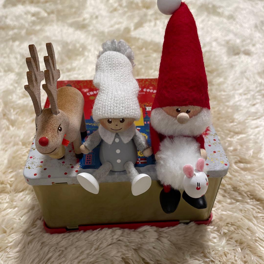 【美品】NORDIKA nisse ノルディカニッセ　木製人形　3体セット