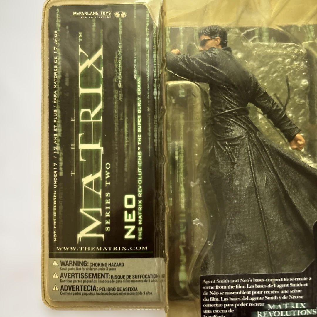 McFarlane Toys社 映画マトリックス のアクションフィギュア2体