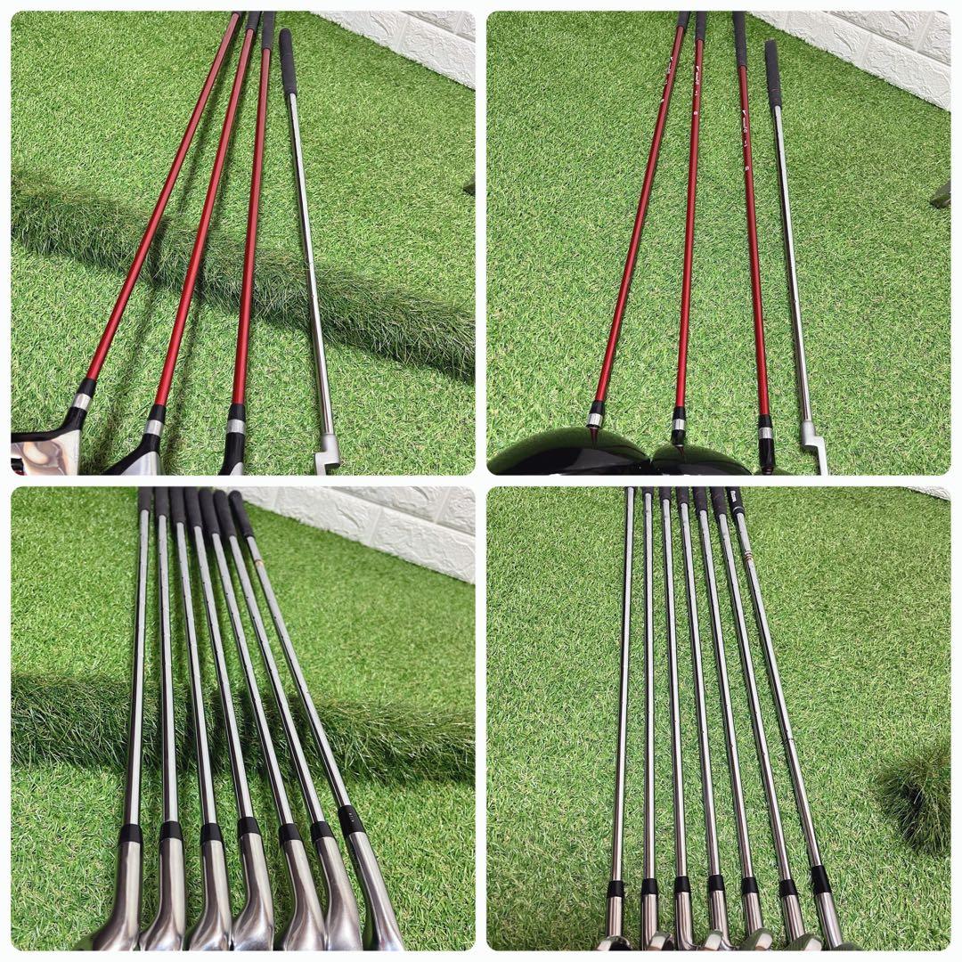 希少レフティ これからゴルフを始める方にオススメ メンズゴルフクラブ11本セット