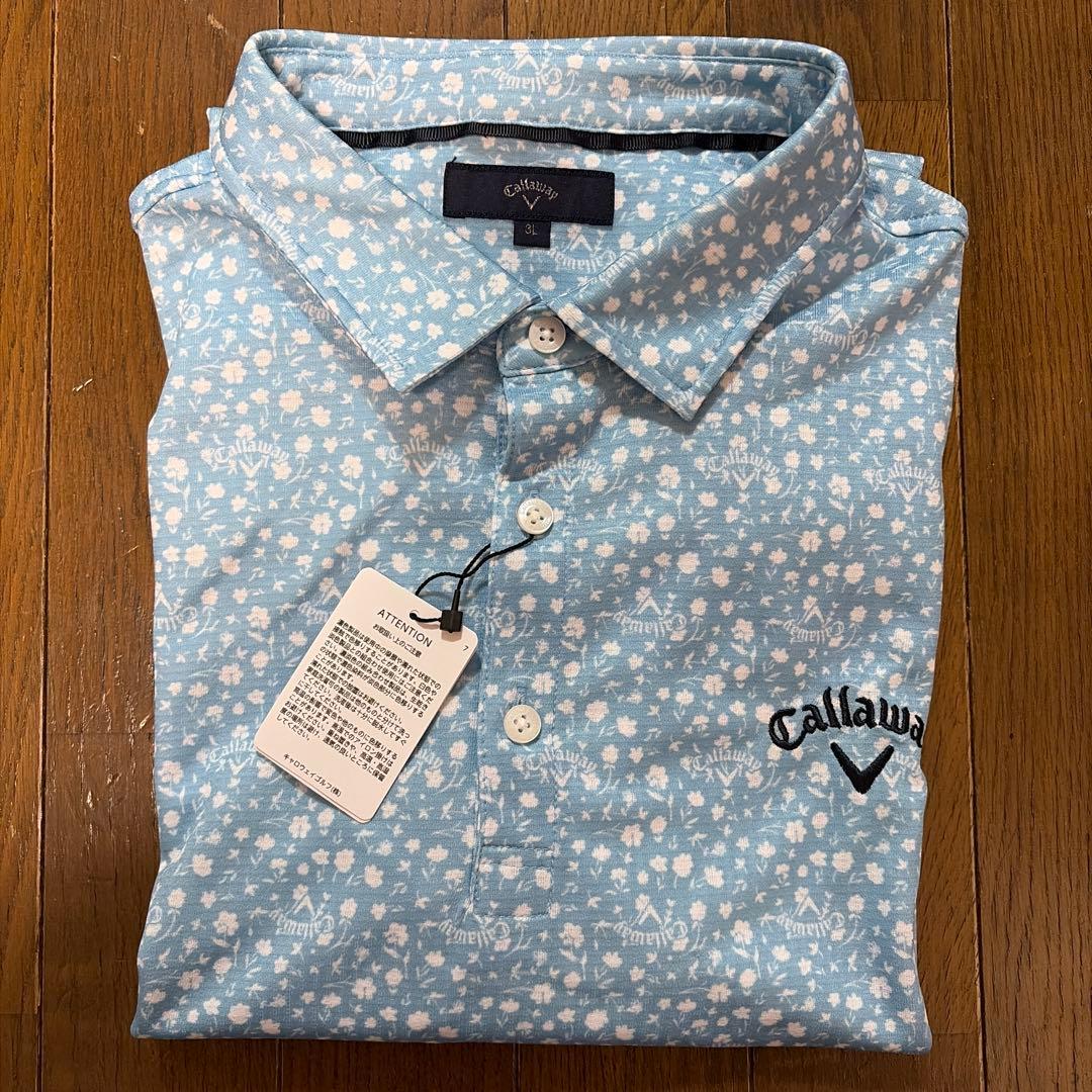 【未使用】 Callaway キャロウェイポロシャツ3L/H25134113