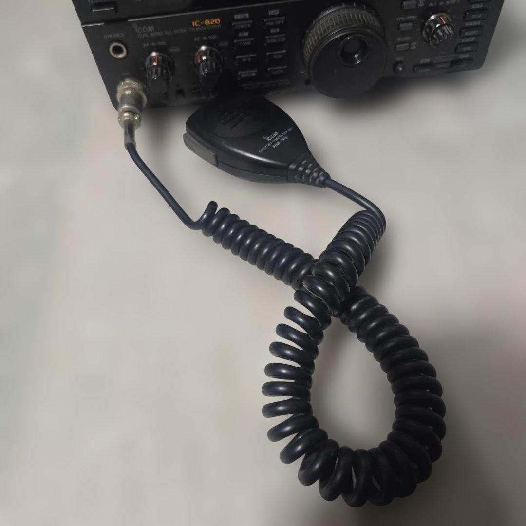 ICOM IC-820D HM-58 無線機
