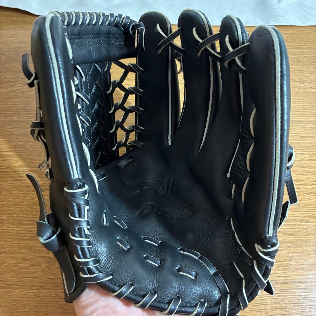 アシックス DIVE 一般軟式 グローブ グラブ 内野用 美品
