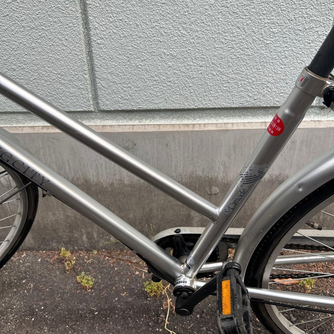 自転車　チャリ　未使用に近い