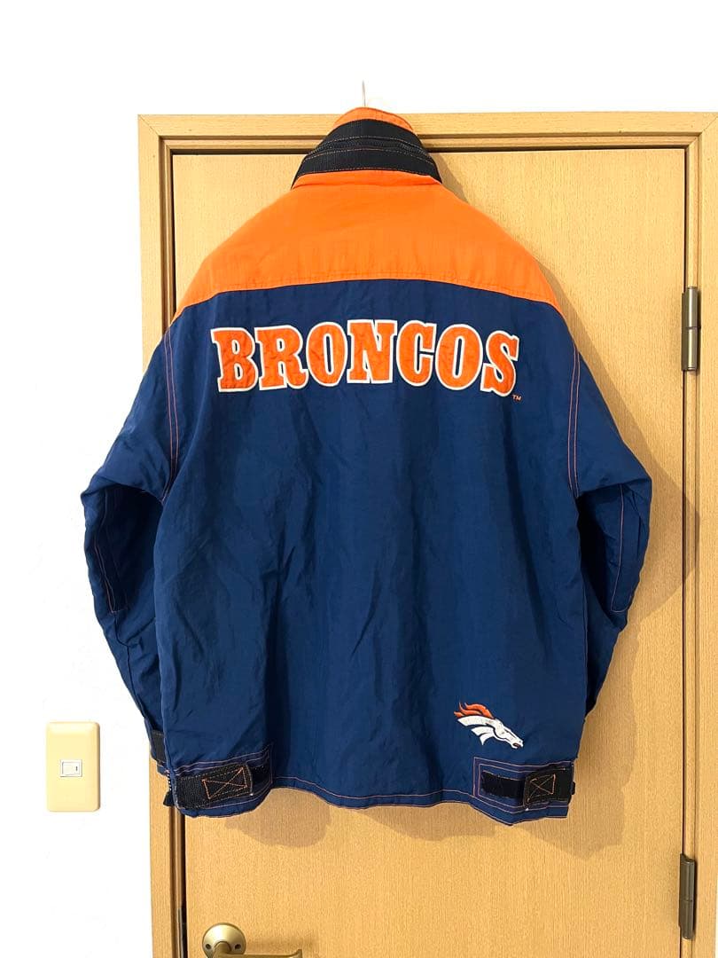 ☆NFL☆DENVER BRONCOS☆ブロンコス中綿アウタージャケットL-XL