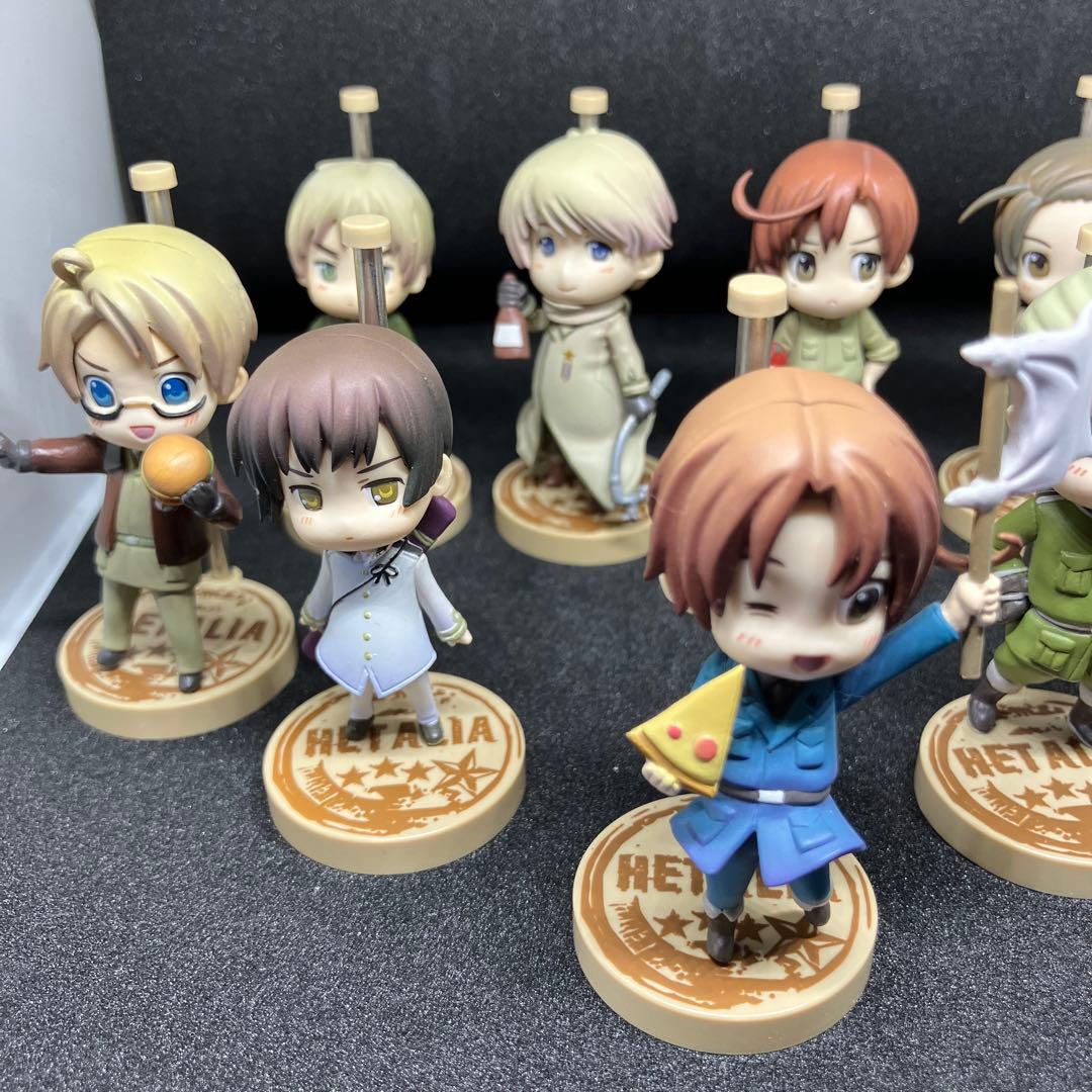 全9種セット 「ワングランデフィギュアコレクション ヘタリア」 本体不備
