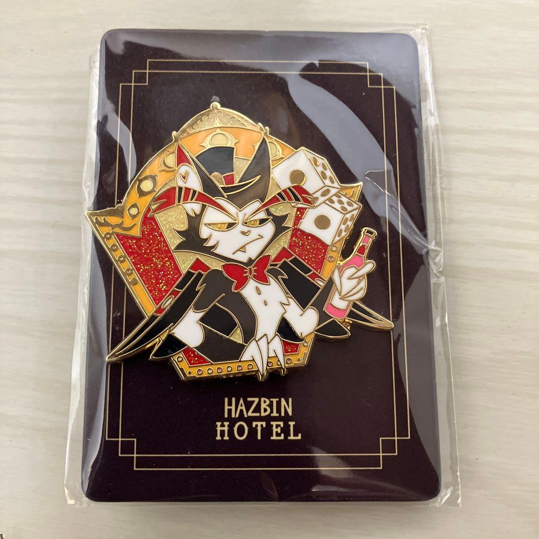 ハズビンホテル　HazbinHotel アラスター　ハスク　ニフティ　ピンバッジ