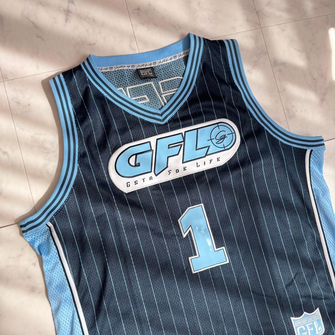 激レア GFL west wear タンクトップ　バスケ　ゲームシャツ　2XL